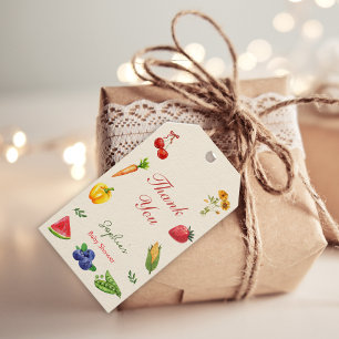 Lokaal Geteelde Baby Shower Bedank Favorietje Cadeaulabel