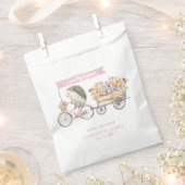 Lokaal geteelde Baby shower gunstzak – Bloemenhaag Bedankzakje (Geknipt)