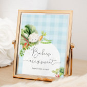 Lokaal geteelde blauwe baby Baby's zijn zoet Poste Poster