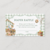 Lokaal geteelde boeren verkopen luierloten informatiekaartje (Voorkant)