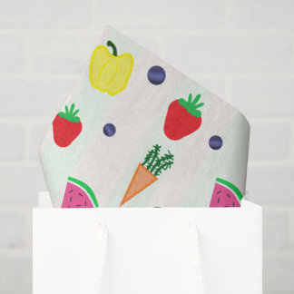 Lokaal Geteelde Boerenmarkt Baby Shower Tissuepapier