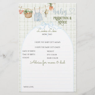 Lokaal Geteelde Boerenmarkt Jongen Baby Shower Spe