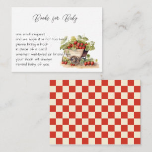 Lokaal geteelde Farmer's Market Books voor Baby Informatiekaartje