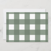 Lokaal geteelde Franse markt tas Foto 1e verjaarda Kaart (Achterkant)