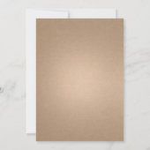 Lokaal geteelde Waterverf Baby shower Kaart (Achterkant)