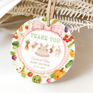 Lokaal Opgegroeid Meisje Baby Shower Bedank Favor Bedankjes Labels