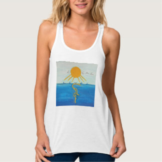 Lokaal, vlak, vlak tanktop