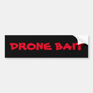 lokaas voor drones bumpersticker
