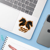 Lokale 399 Sticker (Laptop met iPhone)