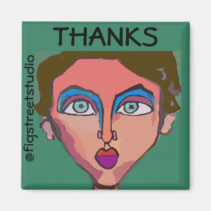 Lokale artiest, Bedankt, bewerken tekst Magneet