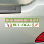 Lokale Bumpersticker kopen (Op auto)