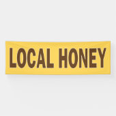 Lokale honing spandoek (Horizontaal)