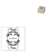 Lokale honingbijen 	rubberstempel (Gestempeld)