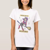 Lokale Roller Ghoul Witch T-shirt (Voorkant)
