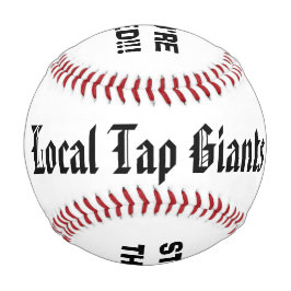 Lokale Tap Giants Honkbal