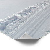 Lokale trein op de lijn Bernina Poster (Hoek)