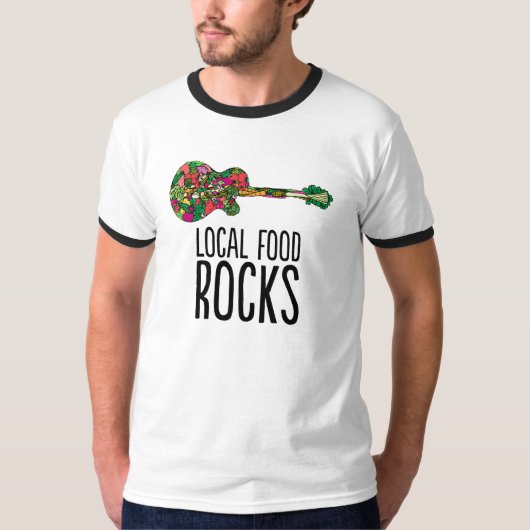 Lokale voedselRocks-jongens T-Shirt (Voorkant)