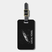 Lokale Yokel Bagagelabel (Voorkant verticaal)