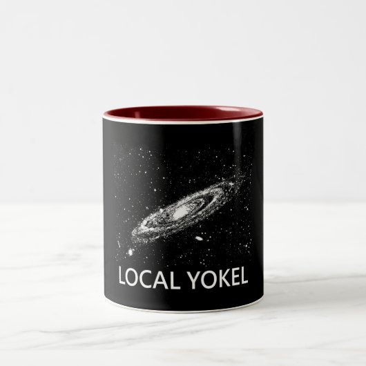 Lokale Yokel Tweekleurige Koffiemok (Center)