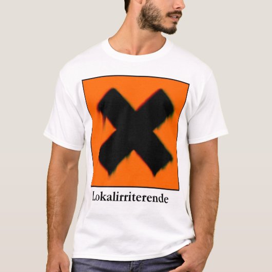 Lokalirriterende T-shirt (Voorkant)