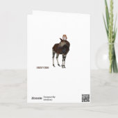 L'OKAPI et le HIBOU SOIENT carte de MINE (Dos)