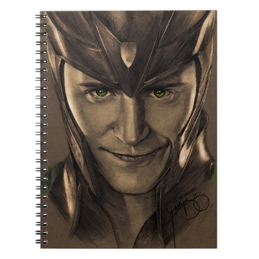Loki Drawing Notitieboek (Voorkant)