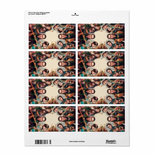 Loki in alle labels (Full Sheet)