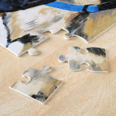 Loki - Lurcher dog Legpuzzel (Zijkant)