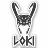 Loki sticker logo (Voorkant)