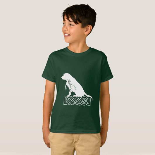 Loki's Boeddies: Beagle Mickey White T-shirt (Voorkant volledig)