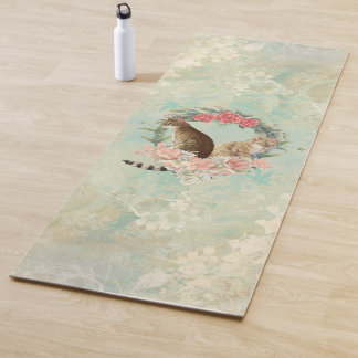 Loki's vrienden: Mika en Chidori Bengaalse katten Yogamat