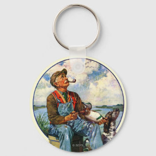 Lokvogels Sleutelhanger