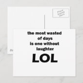 LOL BRIEFKAART (Voorkant / Achterkant)