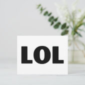 LOL BRIEFKAART (Staand voorkant)