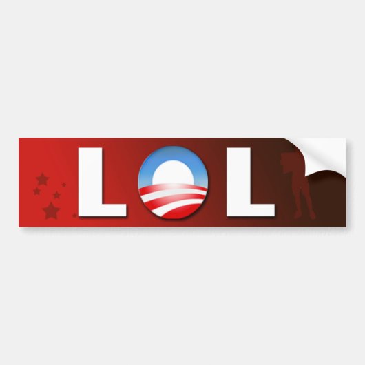 LOL-Bumpersticker Bumpersticker (Voorkant)