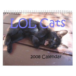 LOL Cats 2008 Calendar Kalender