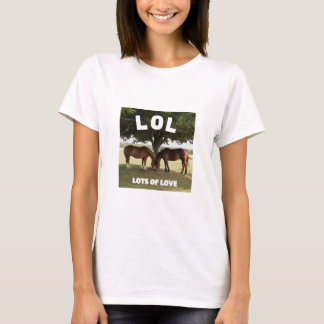 LOL Collectie, neemt het dagelijks leven aan T-shirt