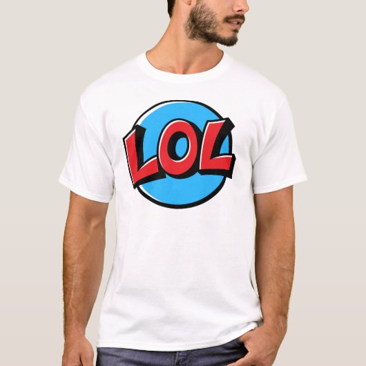 LOL Comic Bubble T-shirt (Voorkant)