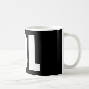 LOL (donker) Koffiemok