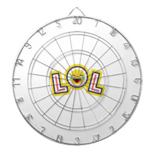 LOL Emoji Aangepaste Dartbord - Leuk Lach Hardop