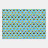 LOL Emoji Face Wrapping Paper Sheets (Voorkant 2)