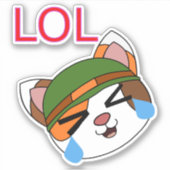 LOL Emoji Sticker (Voorkant)