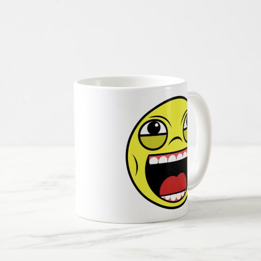 LOL Face Café Mug (Devant droit)