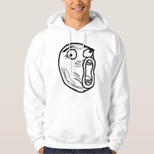 lol face meme humor rofl omfg omfg hoodie
