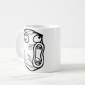 lol face meme humor rofl omfg omfg koffiemok (Voorkant links)