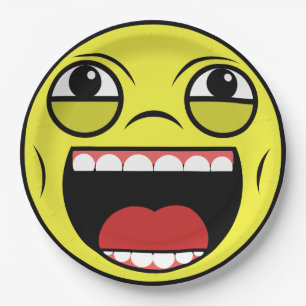 LOL Face Papieren Bordje