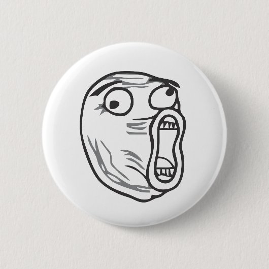 LOL Face Ronde Button 5,7 Cm (Voorkant)