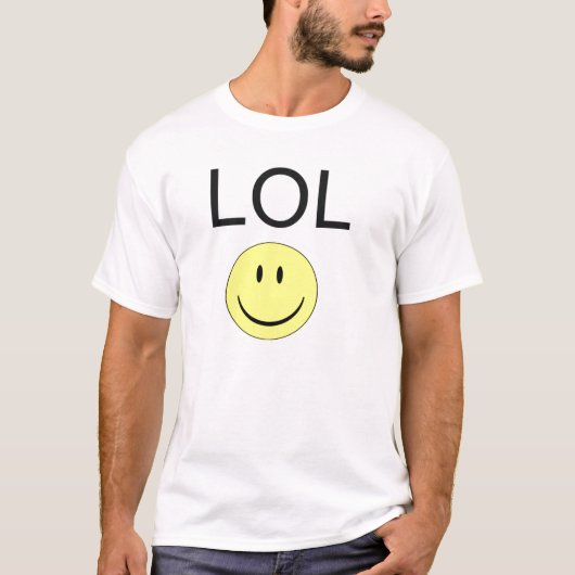 LOL Face :-) Shirt (Voorkant)