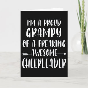 Lol Grappig Ik Ben Een Trots Cheer Opa Van Een Che Kaart