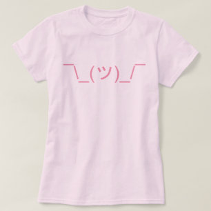 LOL IDK Shrug Emoticon T-shirt